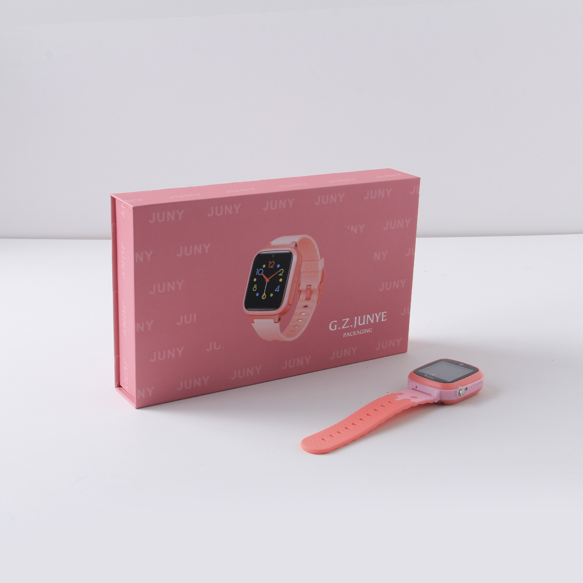 像這樣Colorful的兒童手表包裝盒要選擇那種印刷？