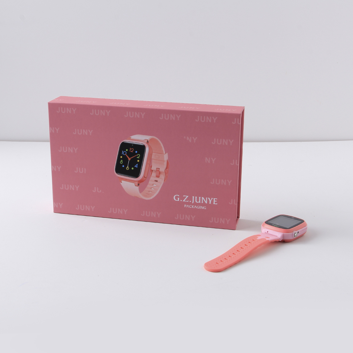 為什么這個(gè)兒童手表禮盒不用專色印刷？